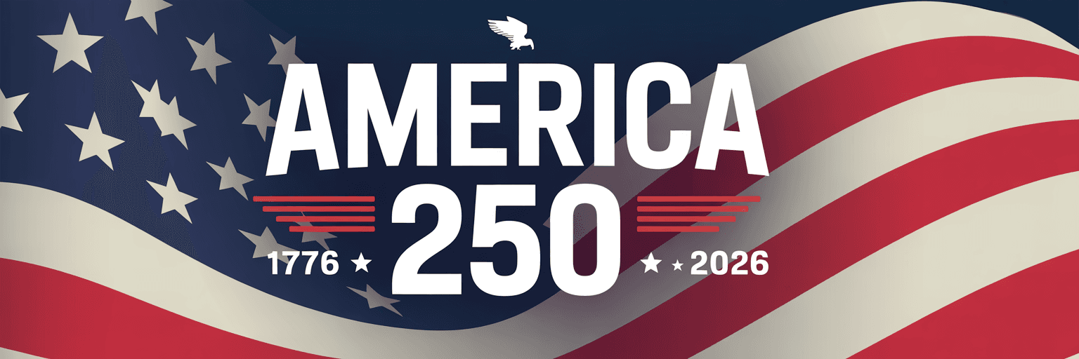 Banner for 250 Years Of USA